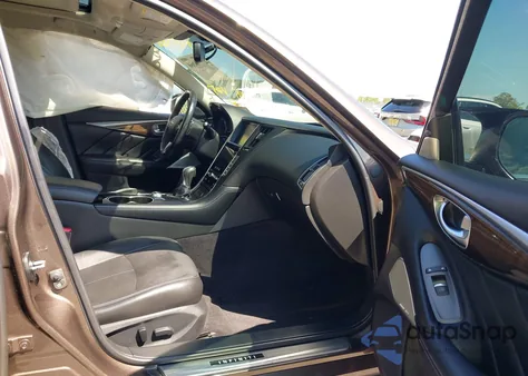 2017 Infiniti Q50 3.0T Premium z USA, uszkodzony, nr VIN JN1EV7AR8HM838880